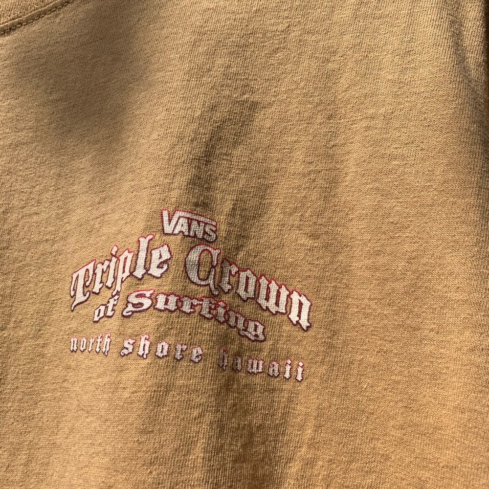 Vans vintage Triple Crown Of Surfing T shirt